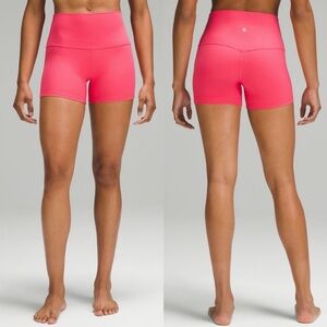 NWT Lululemon Align High Rise Shorts Glaze Pink